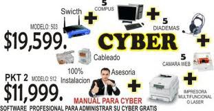 Todo lo necesario para el armado de un ciber cafe